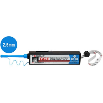 R-CHEM-CCT-250 Chemtronics CCT-250 2.5 mm Clear Connection Tool, Rensepenn SC, ST, FC, E2000. 800 rens